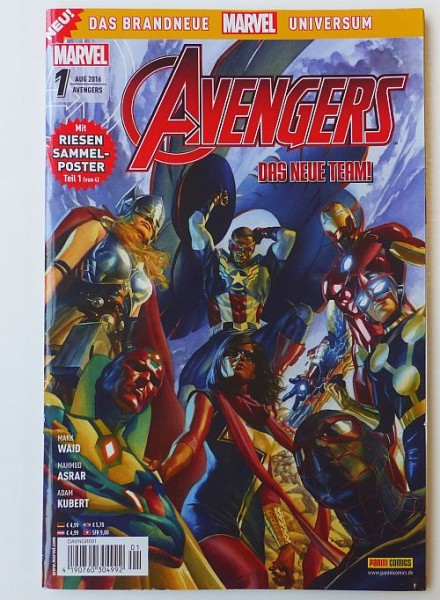 Avengers (Panini, Gb., 2016) Nr. 1-33 kpl. (Z1-2)