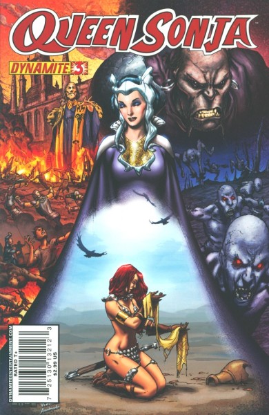 Queen Sonja (2009) Mel Rubi Cover 3