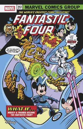 Fantastic Four (2025) Disney What If? Variant 5