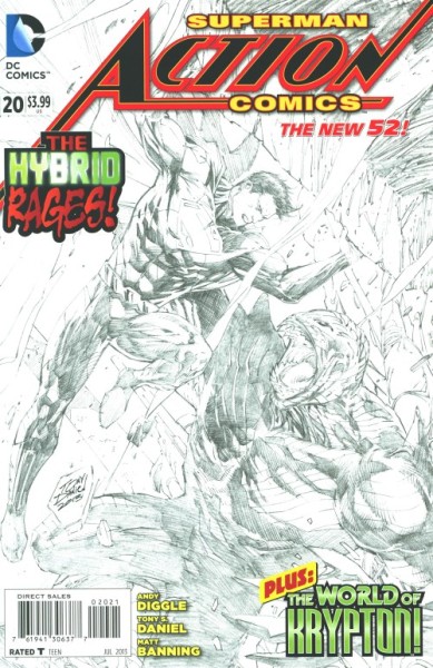 Action Comics (2011) 1:25 Variant Cover 20