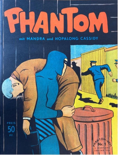 Phantom-Heft (Hethke, Gb.) 3. Jahrgang 1954 Nr. 1-11
