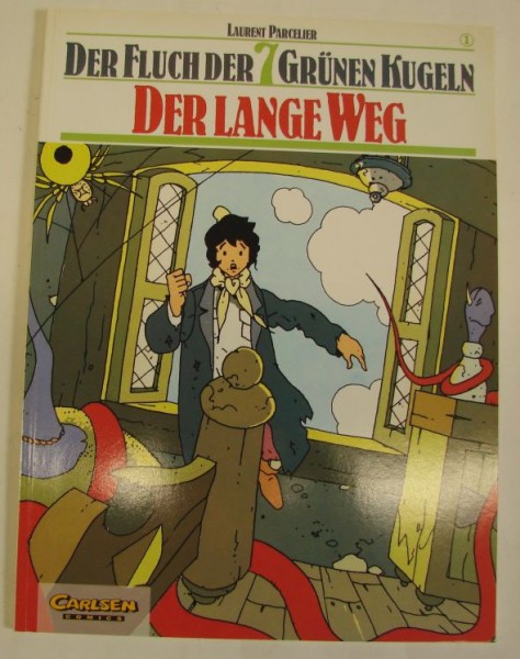 Fluch der 7 grünen Kugeln (Carlsen, Br.) Nr. 1-4 kpl. (Z1)