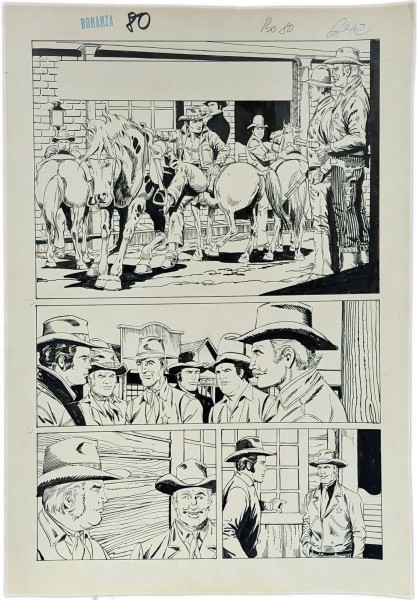 Originalzeichnung (1809) Bonanza 80 ÜF