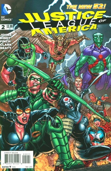 Justice League of America (2013) Juan Jose Ryp Variant Cover 2