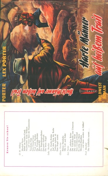 Porter, Lex Leihbuch SU Harte Männer auf heißem Trail (Bewin) nur Schutzumschlag