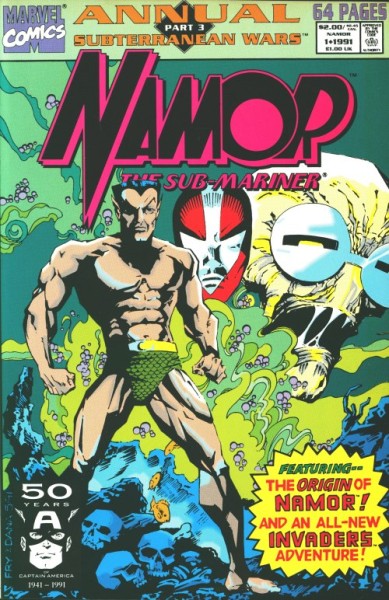 Namor - The Submariner Annuals 1-4