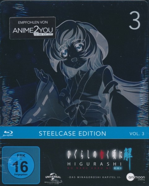 Higurashi Kai Vol. 3 Steelcase Edition Blu-ray