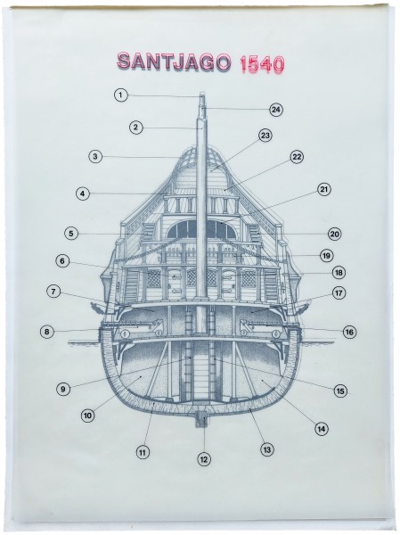 Originalzeichnung (1682) Seewölfe