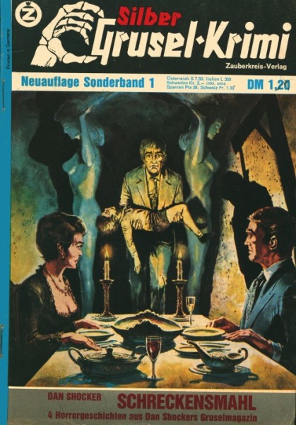 Silber Grusel-Krimi (Zauberkreis) Neuauflage Sonderband Nr. 1