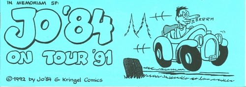 Jo ´84 on Tour ´91 (Kringel-Comics, picc.) ohne Nr.