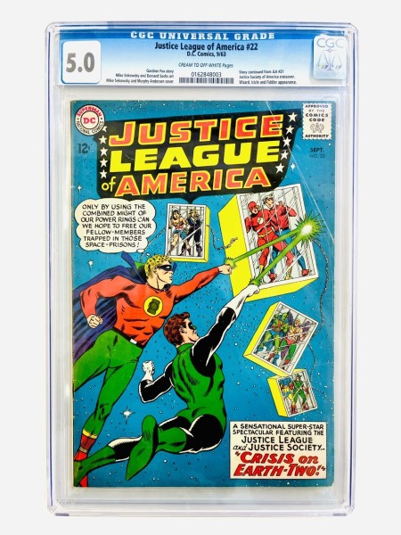 Justice League of America (1960) Nr. 22 CGC Graded 5.0