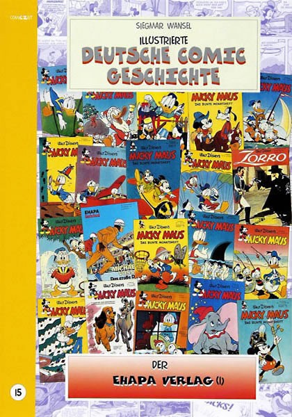 Illustrierte Deutsche Comicgeschichte (Comiczeit, B) Neuausgabe Ehapa Verlag kpl. (neu) - Nr. 15-17