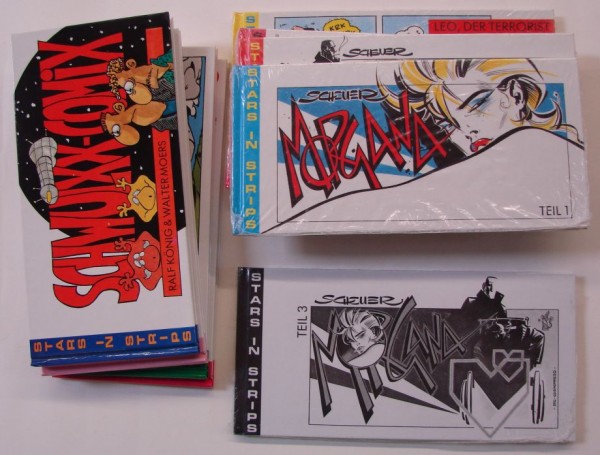 Stars in Strips (Edition Kunst der Comics, BQ.) Nr. 0-8 kpl. (Z1)