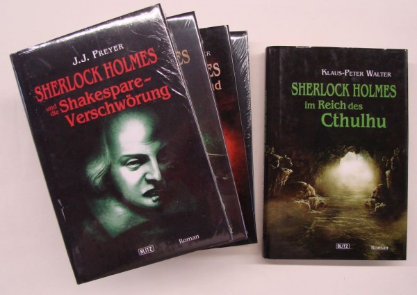 Paket 3130 5 diverse Sherlock Holmes Taschenbücher (Blitz, B.) (Z1)