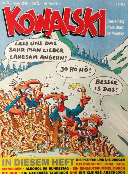 Kowalski (Semmel, Zeitschrift, GbÜ.) Jahrgang 1989 Nr. 1-12