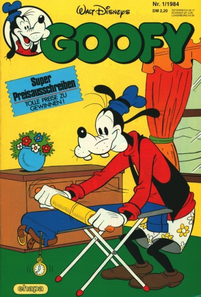 Goofy Magazin (Ehapa, GbÜ./Gb.) Jhrg. 1984 Nr. 1-12 kpl. (Z0-2)