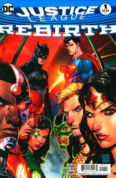 Justice League (2016) Rebirth 1