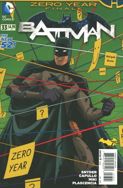 Batman (2011) 1:25 Variant Cover 33
