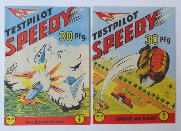 Testpilot Speedy (Roman Boutique-Club, Gb.) Nr. 1-27 kpl. (Z1)