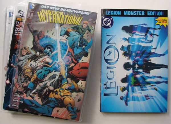 Paket 3029 9 DC "Team"-Sammelbände (Z1)