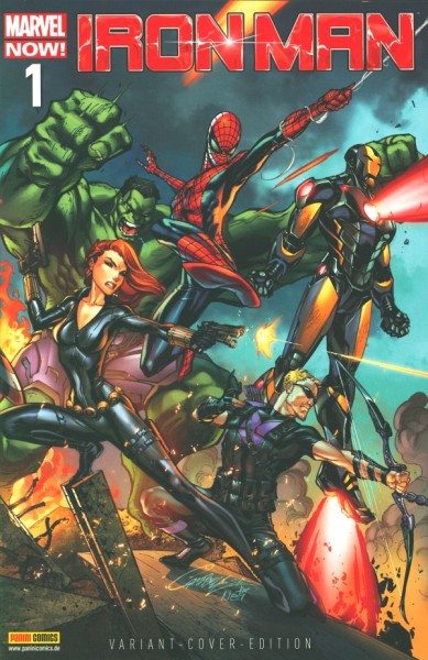 Iron Man/Hulk (Panini, Gb., 2013) Variant Nr. 1