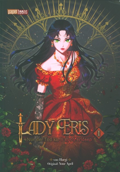 Lady Eris - Nur der Tod kann mich erlösen (Papertoons, Tb.) Nr. 1-4 zus. (Z1)