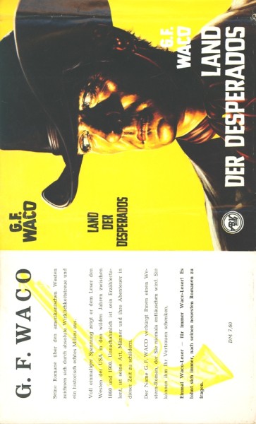 Waco, G.F. Leihbuch SU Land der Desperados (Bach) nur Schutzumschlag
