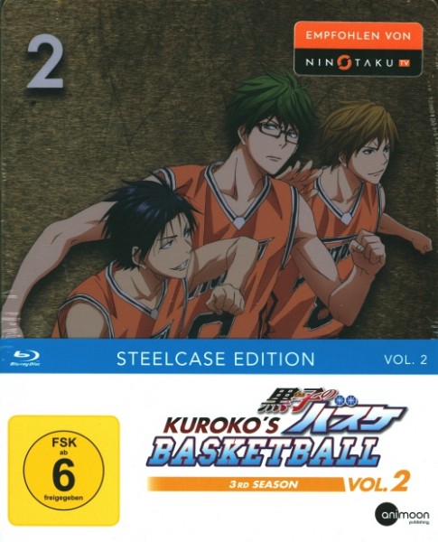 Kuroko's Basketball 3rd Season Vol. 2 Blu-ray Steelcase Edition