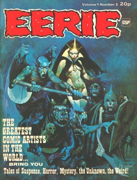 Eerie (Magazine, 1972, UK) 1-4