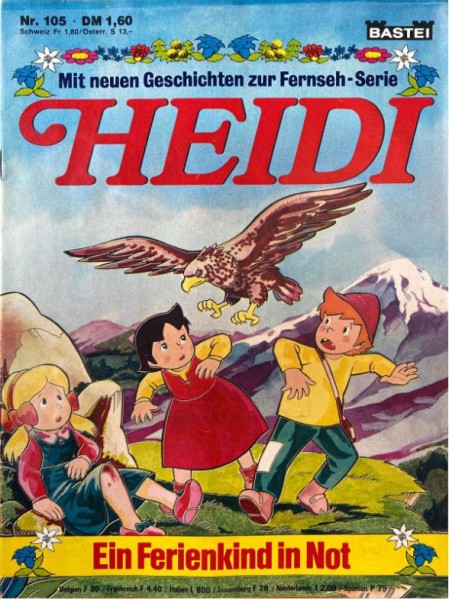 Heidi (Bastei, Gb., 1977-81) Nr. 101-179