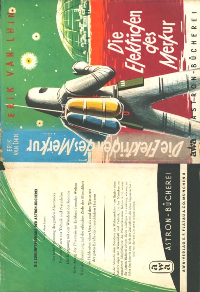 Lhin, Erik van Leihbuch SU Elektriden des Merkur (Awa) nur Schutzumschlag