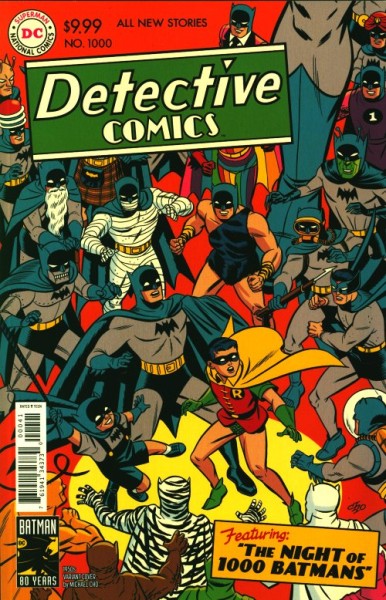 Detective Comics (2016) 1950s Variant Cover 1000