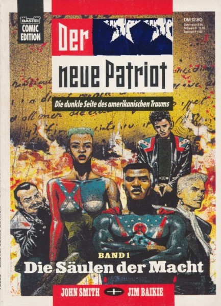 Bastei Comic Edition (Bastei, Br.) Neue Patriot Nr. 1-5 kpl. (Z1-2)