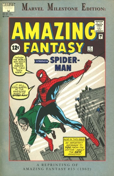 Marvel Milestone Edition Amazing Fantasy 15