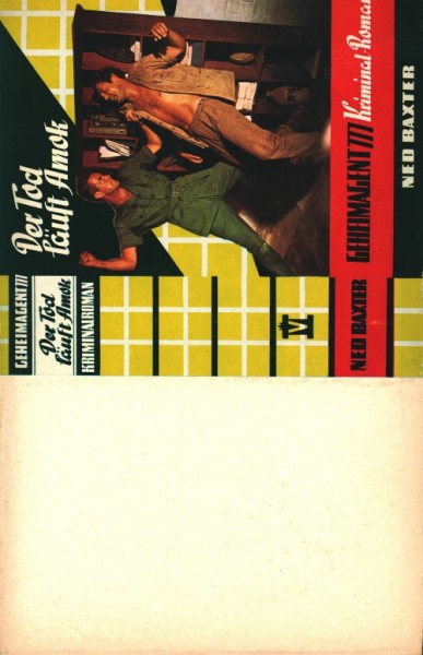 Baxter, Ned Leihbuch SU Tod läuft Amok (Imma) nur Schutzumschlag