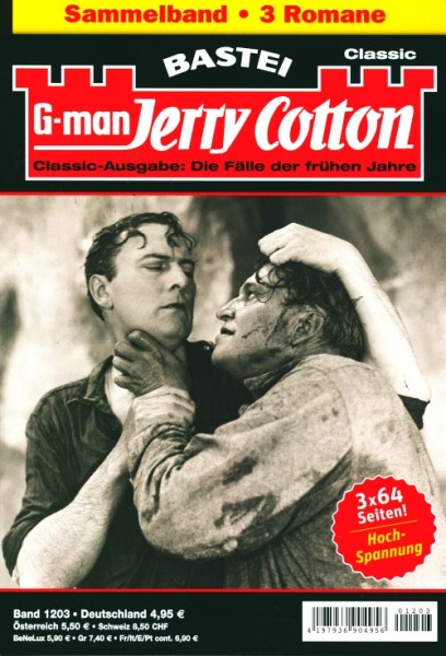 Jerry Cotton Classic Sammelband (Bastei) Nr. 1203 - aktuell