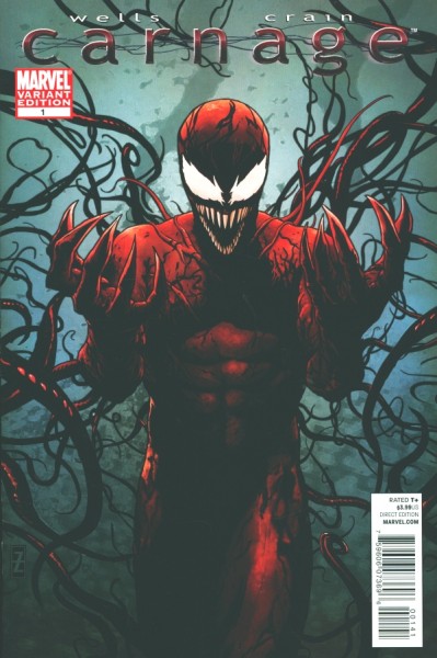Carnage (2010) Patrick Zircher Variant Cover 1