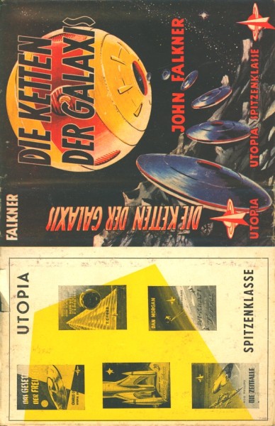 Falkner, John Leihbuch SU Ketten der Galaxis (Hönne) nur Schutzumschlag