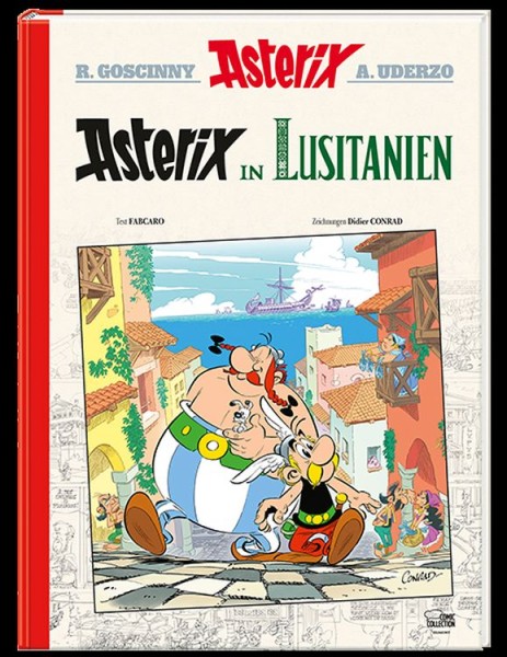 Asterix HC 41: Asterix in Lusitanien Luxusausgabe (12/25)