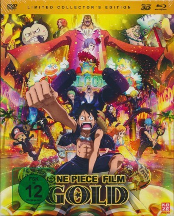 One Piece Film: Gold Blu-ray + 3D-Blu-ray + DVD