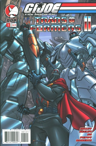 G.I. Joe vs. the Transformers II (2004) Cover B 1-4 kpl. (Z1)