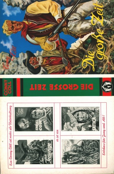 Conny Cöll Leihbuch SU Große Zeit (Conny Cöll-Verlag) nur Schutzumschlag
