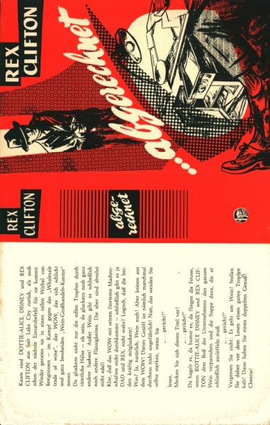 Rex Clifton Leihbuch SU ...abgerechnet (Heros) nur Schutzumschlag