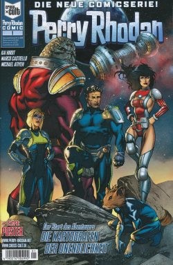 Perry Rhodan Comic (Crosscult, Gb., 2015) Nr. 1-6 kpl. (Z1-2)