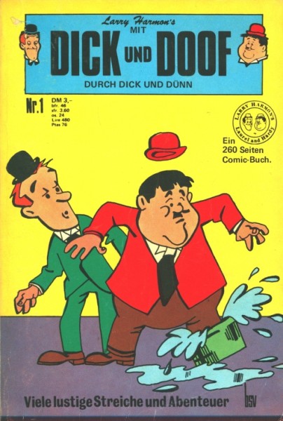Dick und Doof (BSV, Tb.) Nr. 1-4