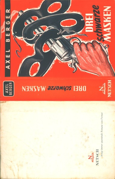 Berger, Axel Leihbuch SU Drei schwarze Masken (Netsch) nur Schutzumschlag