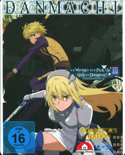 DanMachi Staffel 3 Vol. 3 Collectors Edition Blu-ray
