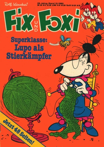 Fix und Foxi (Pabel, Gb.) 28. Jahrgang Nr. 1-52