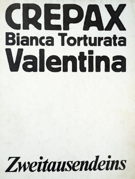 Bianca Torturata/Valentina (Zweitausendeins, Br.)
