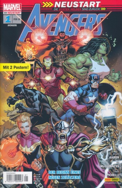Avengers (Panini, Gb., 2019) Nr. 1-48 zus. (Z1)
